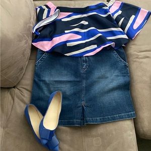 MOSSIMO Mossissue Jean Skirt